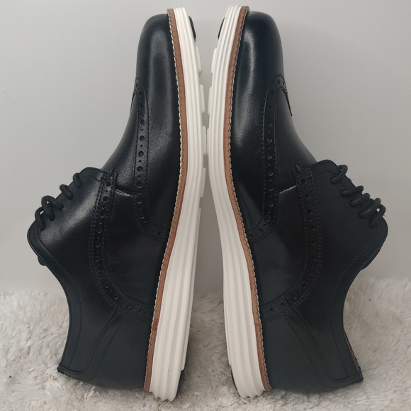 NWT Cole Haan Original Grand SHWNG Black Men 8.5 - Picture 5 of 7